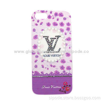 Soft TPU cases for iPhone 5/5s with rhinestones
